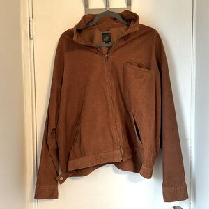 Brown Utility Coat: BARELY BEEN WORN.